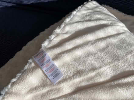 Photo of free Cream soft and warm throw/blanket (Chorlton M21) #2