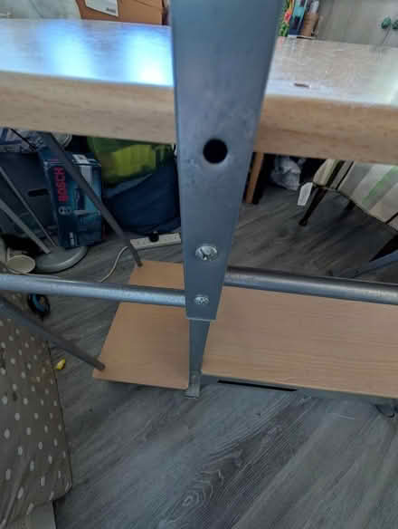 Photo of free Office table with detachable top shelf (The Camp AL4) #4