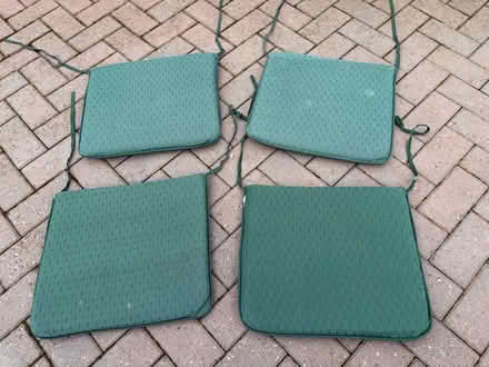 Photo of free 4 Green Seat cushions (Dothill TF1) #1