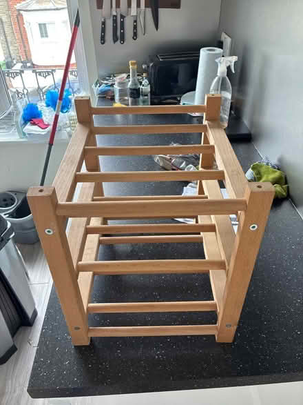 Photo of free Wooden Wine Rack (Fulham SW6) #2