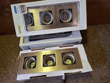 Photo of free Brand new down and wall lights (Camborne Cornwall TR14) #1