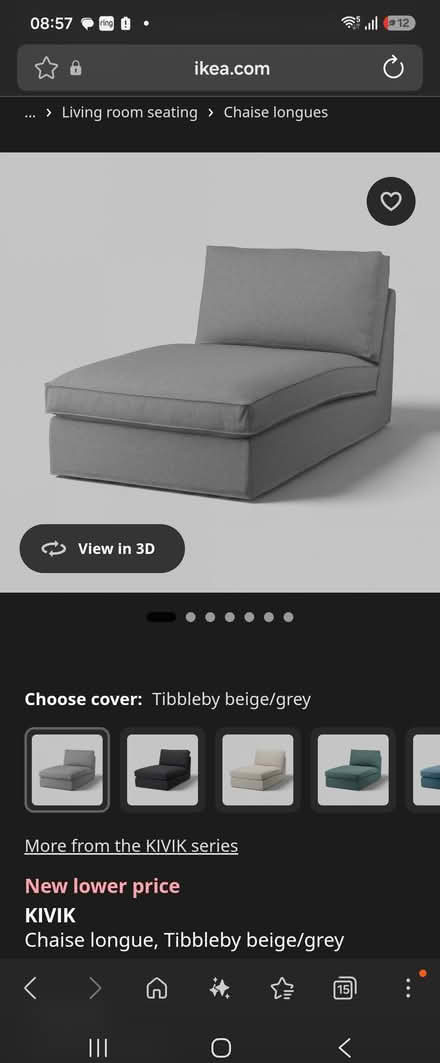Photo of free Two beige chaise lounge (Brockley SE4) #1