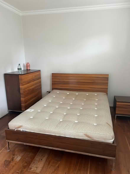 Photo of free Double bed + mattress futon (Swiss Cottage NW8) #1