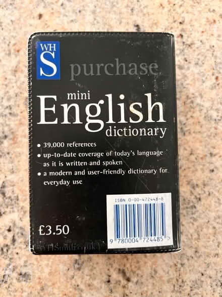 Photo of free Mini English Dictionary (BH17 9AF) #3
