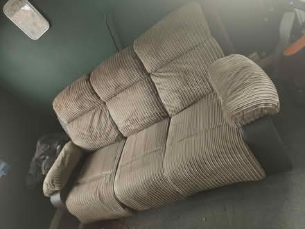 Photo of free 3 seater recliner sofa (Caister-on-Sea Nr30) #1