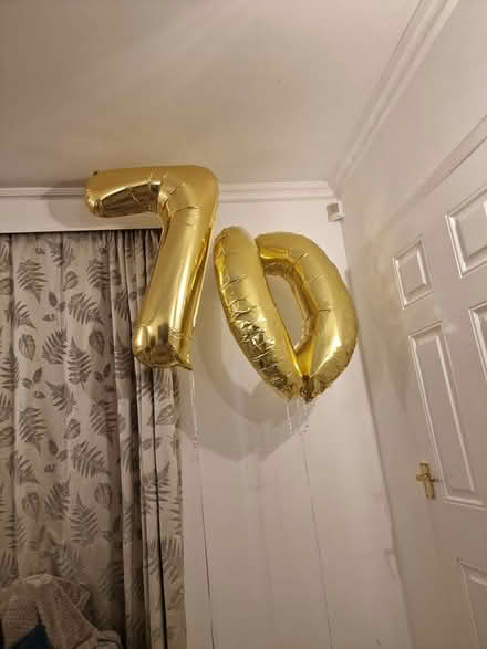 Photo of free 70th birthday balloons (Bradway, S17) #2