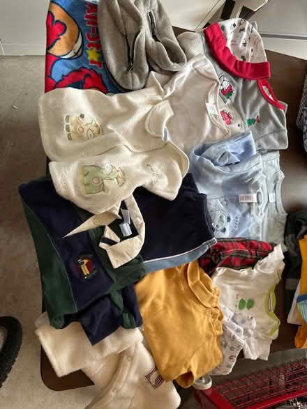 Photo of free Boy 3-12 mo clothes (Elmhurst area) #1