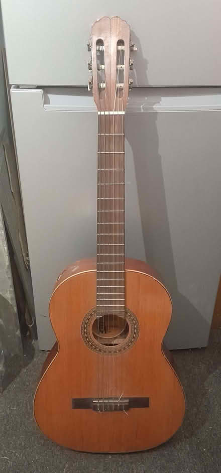 Photo of free Spanish guitar (Holmer Green HP15) #1