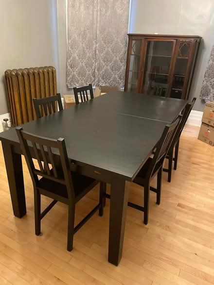 Photo of free Dining table and chairs (Centretown) #1