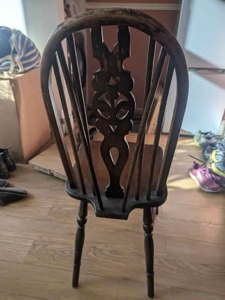 Photo of free Chairs x 2 (Woodseats S8) #4