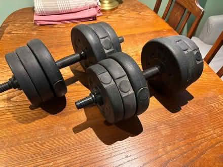 Photo of free Dumbells (Fruitlands WR14) #1