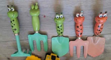 Photo of free Childs Garden Set Toys,Cat Sand Trucks (Ushaw Moor DH7) #2