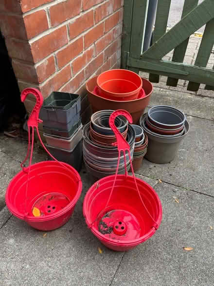 Photo of free Plastic plant plots (Seven sisters N15) #1