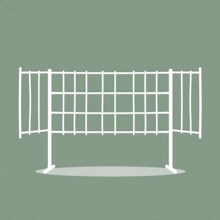 Photo of wire frame expandable fireguard (Tyddyn-Sarn LL57) #1