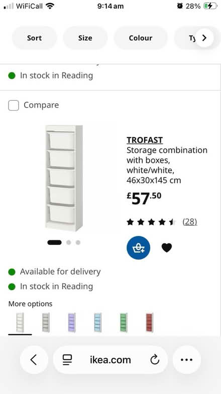 Photo of IKEA trofast units (Upper Basildon RG8) #1