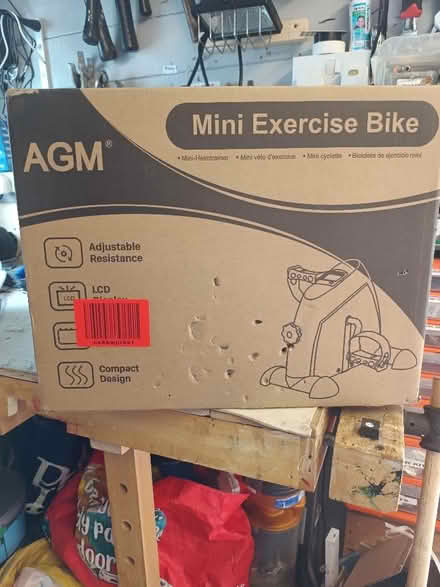 Photo of free AGM mini exercise bike (Tutbury DE13) #1