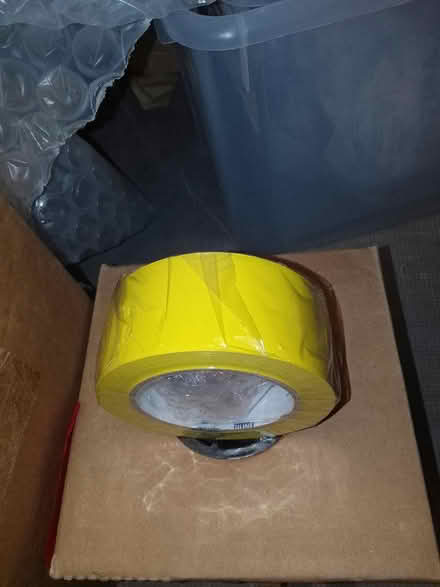 Photo of free Yellow Tape New Steel Toe Temp (Markham) #1