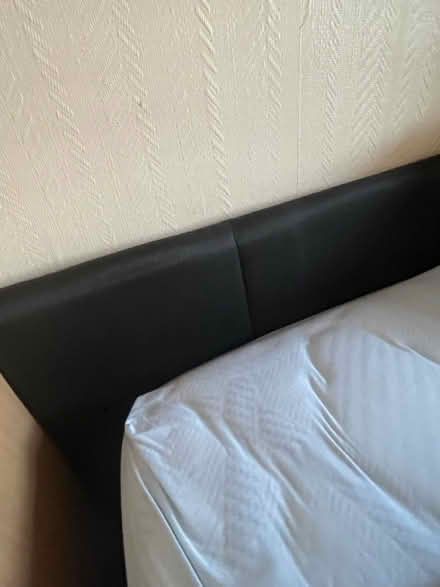 Photo of free Double bed with headboard (Walkinstown) #3