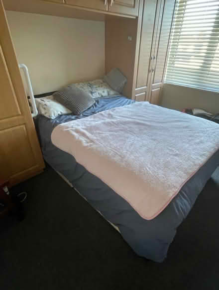 Photo of free Double bed with headboard (Walkinstown) #1