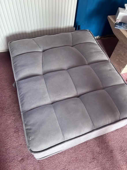 Photo of free Grey “click clack” sofa (Neatishead NR12) #4