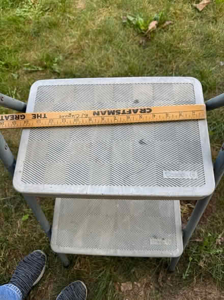 Photo of free 2 foldable stools (McCollum Park area) #1