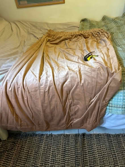 Photo of free Cotton velvet vintage curtain (Brockley SE4) #2
