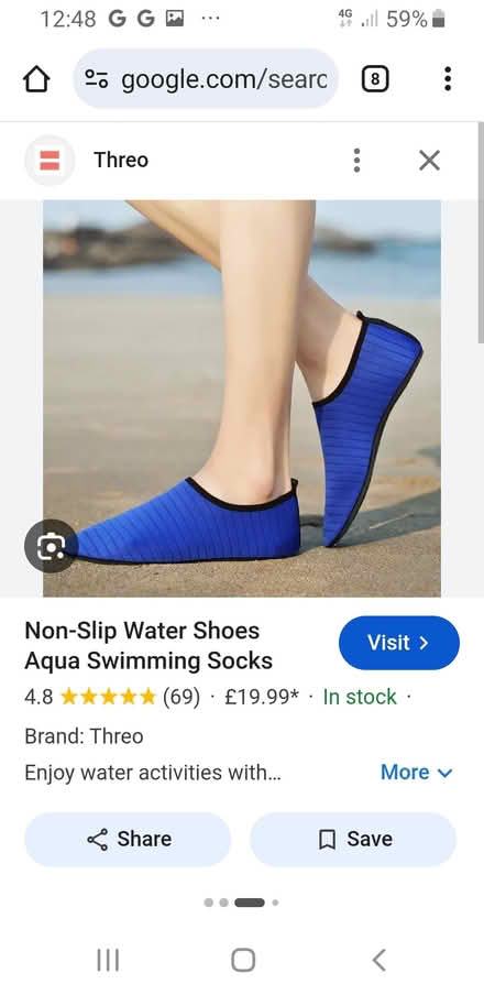 Photo of Pool shoes for swimming (Cardiff CF3) #1