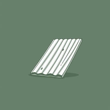 Photo of Corrugated metal sheets (Ovingdean BN2) #1