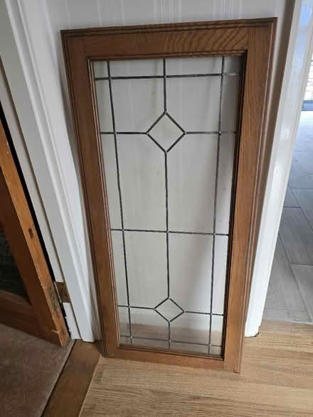 Photo of free Glass leaded cabinet door (Folkestone CT18) #1