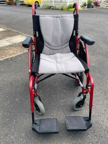 Photo of free Light weight transport wheelchair (Banks, PR9) #2