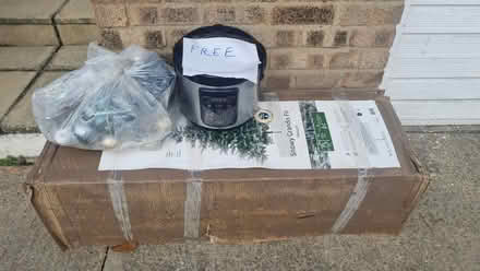Photo of free Multi cooker and Christmas tree (CO4 3SH) #1