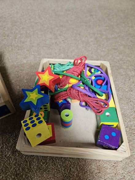 Photo of free Preschool: wooden toys (Drayton OX14) #4