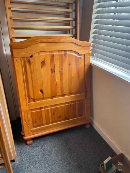 Photo of free Wooden Cot (Walkinstown) #4