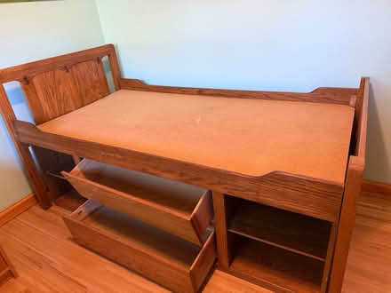 Photo of free Single bed frame (Glenayre) #1
