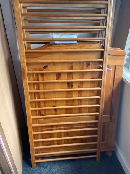 Photo of free Wooden Cot (Walkinstown) #1