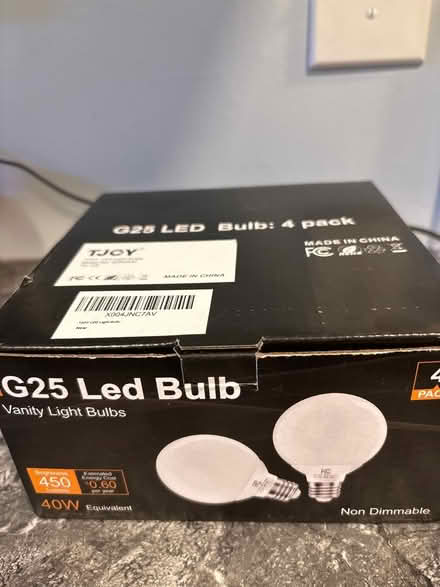 Photo of free LED G25 Vanity Bulbs (Drexel Hill) #1