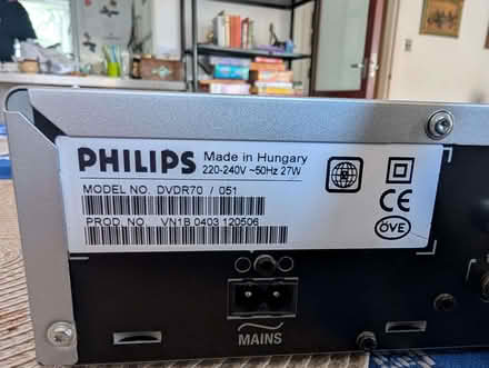 Photo of free Philips DVDR70 / 051 (DVD Player / recorder / receiver) EH5 (Boswall EH5) #3