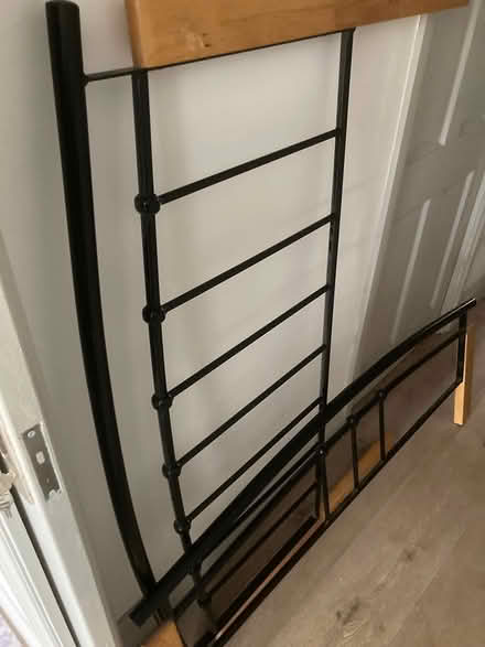 Photo of free Double bed 4’6” frame (Street BA16) #2