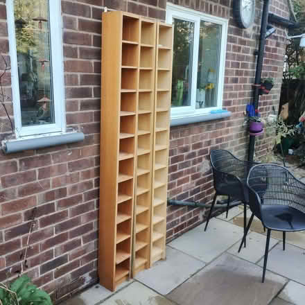 Photo of free Wooden media storage towers IKE (Ivy Farm SK11) #1
