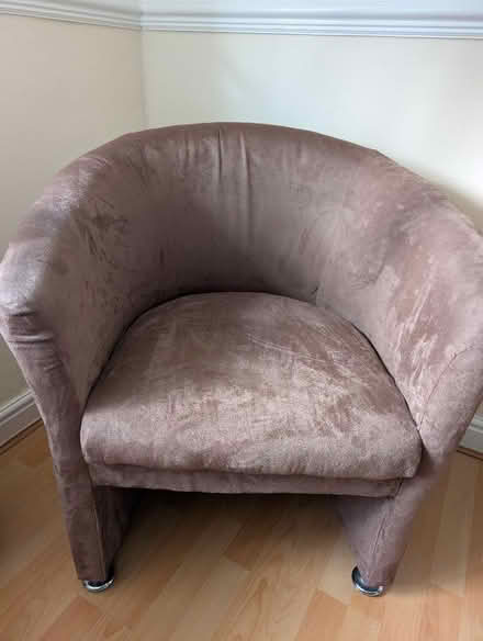 Photo of free Brown Tub Chair (Mile House TS19) #1