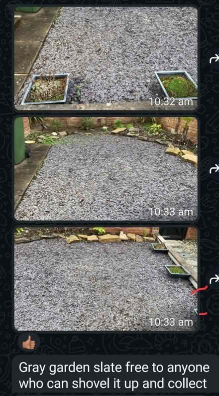 Photo of free grey garden slate (Dy12 2bw) #1