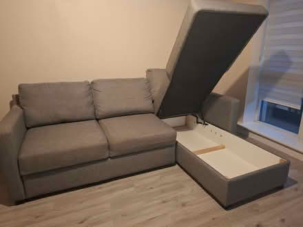 Photo of free Grey L-shaped sofa bed (Killegland Street Ashbourne) #2