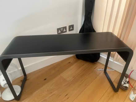 Photo of free Metal and leather bench (Watney Market E1 2HP) #1
