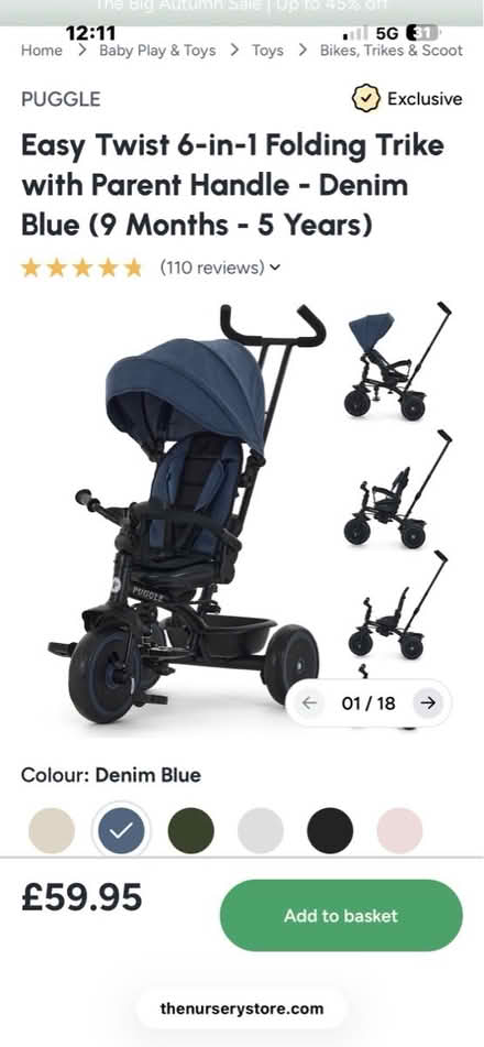 Photo of free Kids folding trike (Chatham ME5) #1