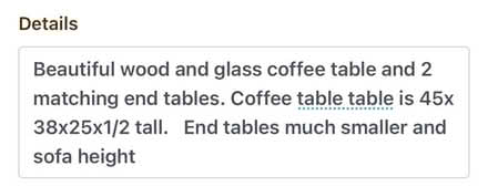 Photo of free Coffee and 2 end tables (Rocky Mount) #1