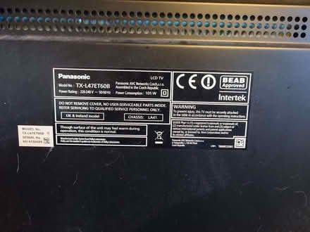 Photo of free Panasonic smart TV(spares/repairs) (Aigburth L17) #3