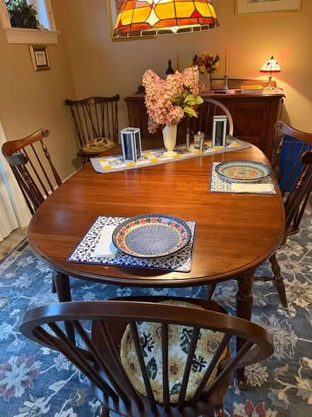 Photo of free Cherry dining set (Northampton Village Hill area) #1