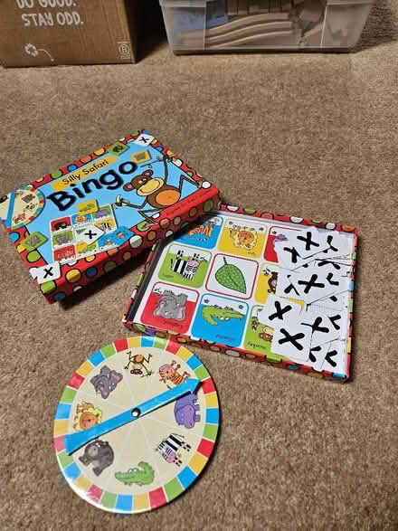 Photo of free Pre-school game. Silly Safari Bingo (Drayton OX14) #3
