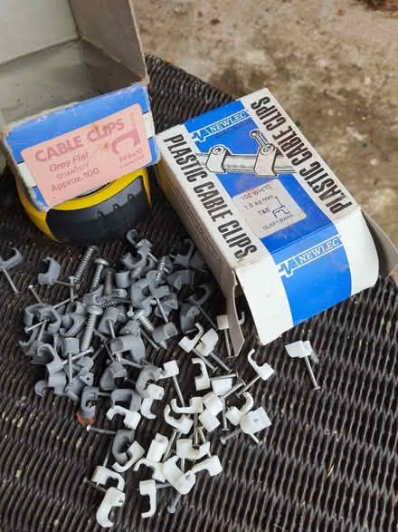 Photo of free Cable clips (Stroud central GL5) #1
