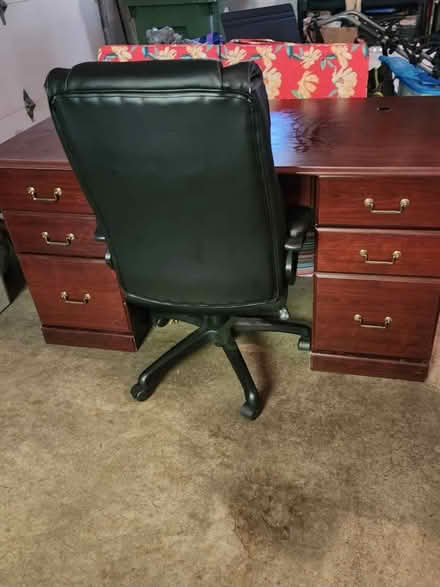 Photo of free Desk & Chair (East Asheville, Haw Creek) #1